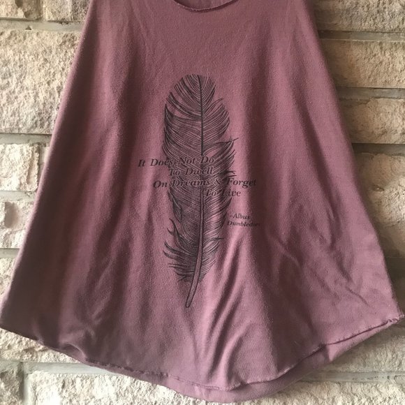 Harry Potter Maroon tank top - Picture 2 of 4